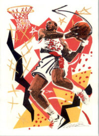 Clyde Drexler - 1990-91 Hoops - #376 - Basketball