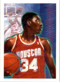 Akeem Olajuwon - 1990-91 Hoops - #364 - Basketball