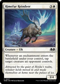 Rimefur Reindeer