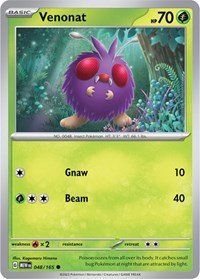 Venonat - SV: Scarlet & Violet 151