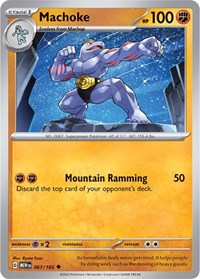 Machoke - 067/165 - SV: Scarlet & Violet 151