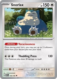 Snorlax - SV: Scarlet & Violet 151