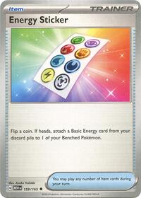 Energy Sticker - SV: Scarlet & Violet 151