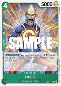 Lao.G - Kingdoms of Intrigue - NM
