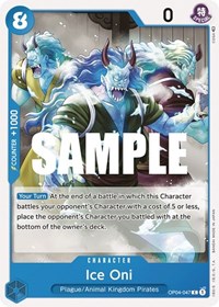 Ice Oni - Kingdoms of Intrigue - NM