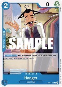 Hanger - Kingdoms of Intrigue - NM