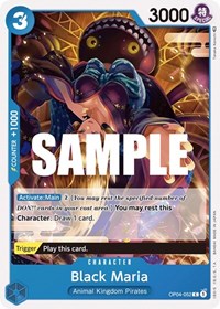 Black Maria - Kingdoms of Intrigue - NM