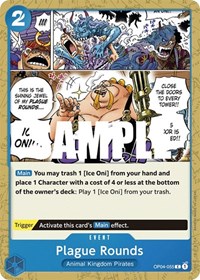 Plague Rounds - Kingdoms of Intrigue - NM