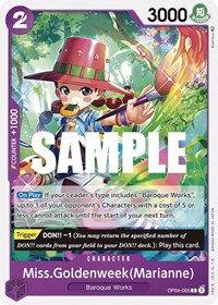 Miss.Goldenweek(Marianne) - Kingdoms of Intrigue - NM