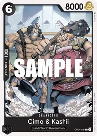 Oimo & Kashii - Kingdoms of Intrigue - NM