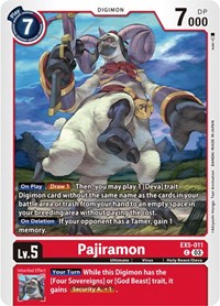 Pajiramon - Animal Colosseum - NM
