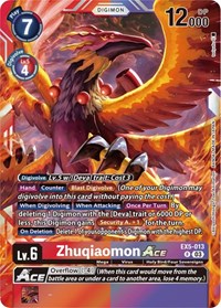 Zhuqiaomon ACE - Animal Colosseum - NM