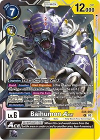 Baihumon ACE - Animal Colosseum - NM