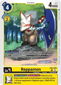 Reppamon - Animal Colosseum - NM