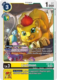 Liollmon - Animal Colosseum - NM