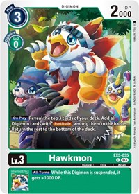 Hawkmon - Animal Colosseum - NM