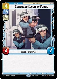 Consular Security Force - Spark of Rebellion - NM