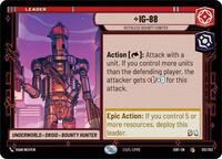 IG-88 - Ruthless Bounty Hunter - Spark of Rebellion - NM