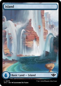 Island (0273) - Outlaws of Thunder Junction - Foil NM
