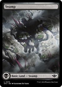 Swamp (0274) - Outlaws of Thunder Junction - Foil NM