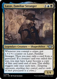 Lazav, Familiar Stranger - Outlaws of Thunder Junction - NM
