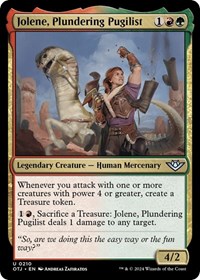 Jolene, Plundering Pugilist - Outlaws of Thunder Junction - NM