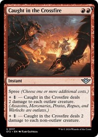 Caught in the Crossfire - Outlaws of Thunder Junction - NM