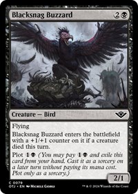 Blacksnag Buzzard - Outlaws of Thunder Junction - NM