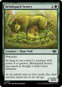 Bristlepack Sentry - Outlaws of Thunder Junction - NM