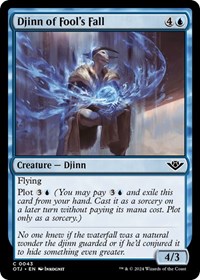 Djinn of Fool's Fall - Outlaws of Thunder Junction - NM