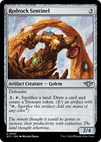 Redrock Sentinel - Outlaws of Thunder Junction - NM