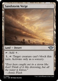 Sandstorm Verge - Outlaws of Thunder Junction - NM