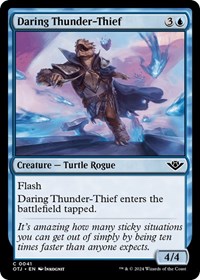 Daring Thunder-Thief - Outlaws of Thunder Junction - NM