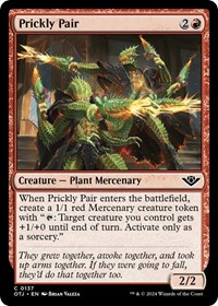 Prickly Pair - Outlaws of Thunder Junction - NM