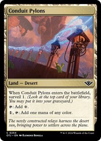Conduit Pylons - Outlaws of Thunder Junction - NM