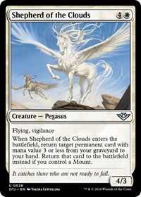 Shepherd of the Clouds - Outlaws of Thunder Junction - NM