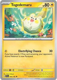 Togedemaru - SV07: Stellar Crown - NM