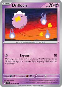 Drifloon - SV07: Stellar Crown - NM