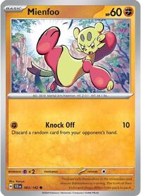 Mienfoo - SV07: Stellar Crown - NM