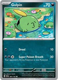 Gulpin - 091/142 - SV07: Stellar Crown - NM