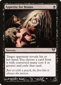 Appetite for Brains - Avacyn Restored - NM