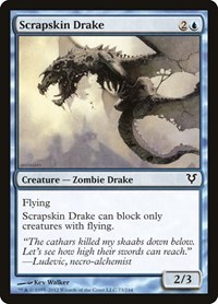 Scrapskin Drake - Avacyn Restored - NM