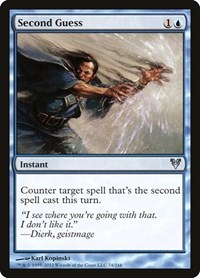 Second Guess - Avacyn Restored - NM