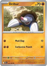 Drilbur - SV: Black Bolt - NM