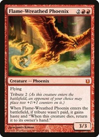 Flame-Wreathed Phoenix - Born of the Gods - NM