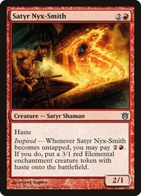 Satyr Nyx-Smith - Born of the Gods - NM