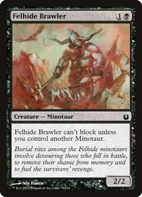Felhide Brawler - Born of the Gods - NM