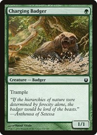 Charging Badger - Born of the Gods - NM