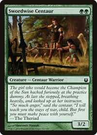 Swordwise Centaur - Born of the Gods - NM