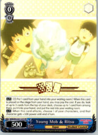 Young Mob & Ritsu - Winner - Bushiroad Event Cards MOB/BSL2021-01S PR - NM